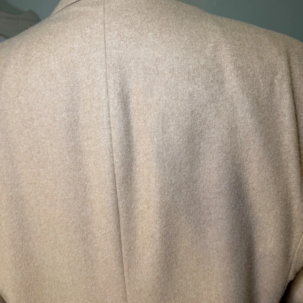 Claiborne Mens 48R Blazer 100% Camel Hair Tan 2-Button Sport Coat Korea